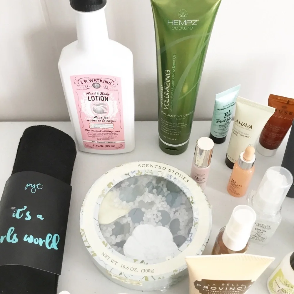 Huge Body Care Lot Mini Flat Iron Lotion Serum